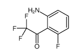 Ethanone, 1-(2-amino-6-fluorophenyl)-2,2,2-trifluoro- (9CI) structure