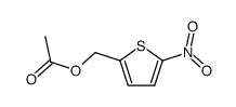 (5'-nitro-2'-thienyl)methyl acetate Structure