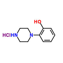 2-(piperazin-1-yl)phenol hydrochloride Structure