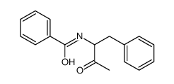 N-(3-oxo-1-phenylbutan-2-yl)benzamide Structure