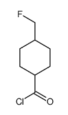 Cyclohexanecarbonyl chloride, 4-(fluoromethyl)- (9CI) Structure