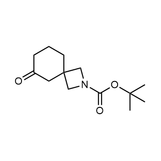 6-氧代-2-氮杂螺[3.5]壬烷-2-羧酸叔丁酯结构式