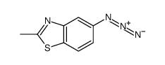 5-azido-2-methyl-1,3-benzothiazole结构式