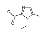 1-Ethyl-5-methyl-2-nitro-1H-imidazole结构式