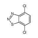 4,7-dichloro-1,2,3-benzothiadiazole结构式