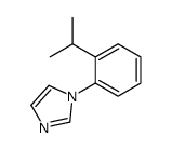 1-(2-propan-2-ylphenyl)imidazole结构式
