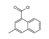 1-Naphthalenecarbonyl chloride, 3-methyl- (9CI)结构式