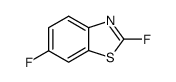 Benzothiazole, 2,6-difluoro- (8CI,9CI) structure