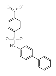 Benzenesulfonamide,N-[1,1'-biphenyl]-4-yl-4-nitro- picture