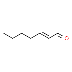 (E)-hept-2-enal Structure