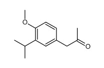 1-(3-Isopropyl-4-methoxiphenyl)-propanon-2结构式