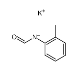 N-o-tolylformamide, potassium salt结构式