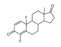 4,10-Difluoroestra-1,4-diene-3,17-dione structure