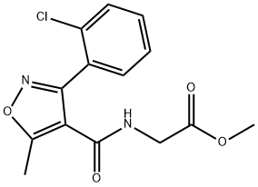 methyl 2-{[3-(2-chlorophenyl)-5-methyl-1,2-oxazol-4-yl]formamido}acetate picture