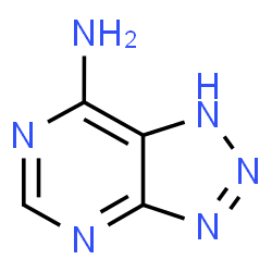 3H-[1,2,3]三唑并[4,5-d]嘧啶-7-胺结构式