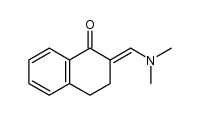2-(Dimethylaminomethylene)-3,4-dihydro-1(2H)-naphthalenone结构式