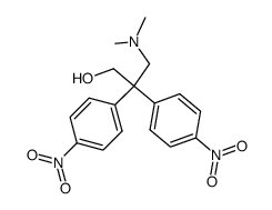3-(dimethylamino)-2,2-bis(4-nitrophenyl)propan-1-ol Structure