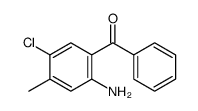 (2-amino-5-chloro-4-methylphenyl)-phenylmethanone Structure