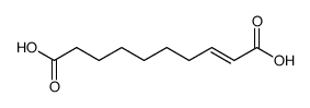 (E)-dec-2-enedioic acid structure