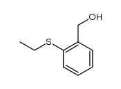 (2-ethylsulfanyl-phenyl)-methanol结构式
