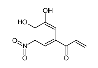 2-Propen-1-one,1-(3,4-dihydroxy-5-nitrophenyl)-(9CI) structure