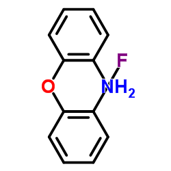 2-(2-氟苯氧基)苯胺结构式