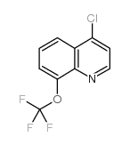 4-chloro-8-(trifluoromethoxy)quinoline Structure