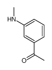 1-[3-(methylamino)phenyl]ethanone Structure