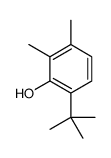 6-tert-butyl-2,3-xylenol structure