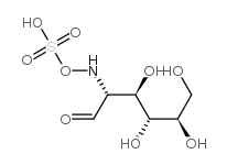 [(2R,3R,4R,5R)-3,4,5,6-tetrahydroxy-1-oxohexan-2-yl]sulfamic acid结构式