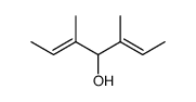 (2E,5E)-3,5-dimethylhepta-2,5-dien-4-ol Structure