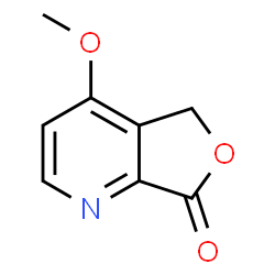 Furo[3,4-b]pyridin-7(5H)-one, 4-methoxy- (9CI)结构式