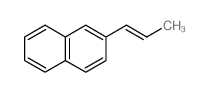 2-[(E)-prop-1-enyl]naphthalene结构式