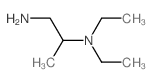 N-(2-氨基-1-甲基乙基)-N,N-二乙胺结构式