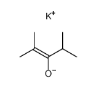 O-potassio-2,4-dimethyl-3-pentanone Structure