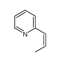 2-[(1E)-1-Propen-1-yl]pyridine结构式