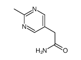 5-Pyrimidineacetamide, 2-methyl- (7CI,8CI,9CI) Structure