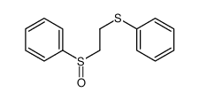 2-(benzenesulfinyl)ethylsulfanylbenzene Structure