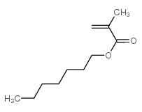 Heptyl methacrylate structure