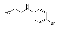 2-(4-bromophenylamino)ethan-1-ol Structure