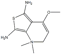 2,7-Benzothiazolediamine,4-methoxy-N7,N7-dimethyl-(9CI)结构式