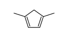 1,4-dimethylcyclopenta-1,3-diene结构式