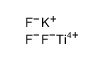 potassium,titanium(4+),pentafluoride Structure