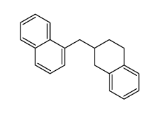 1,2,3,4-Tetrahydro-2-(1-naphthalenylmethyl)naphthalene structure