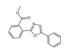 methyl 2-(5-phenyl-1,3-oxazol-2-yl)benzoate Structure