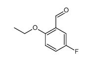 2-ethoxy-5-fluorobenzaldehyde结构式