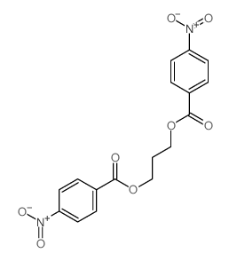 1,3-Propanediol,1,3-bis(4-nitrobenzoate) Structure