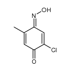 2-chloro-5-methyl-[1,4]benzoquinone-4-oxime Structure