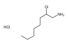 2-chlorooctan-1-amine,hydrochloride结构式