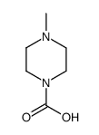 4-methylpiperazine-1-carboxylic acid structure